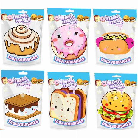 Антистресс игрушки - Игрушка-антистресс Mushmeez Сквиши Taбa сэндвич (MU04748/5)