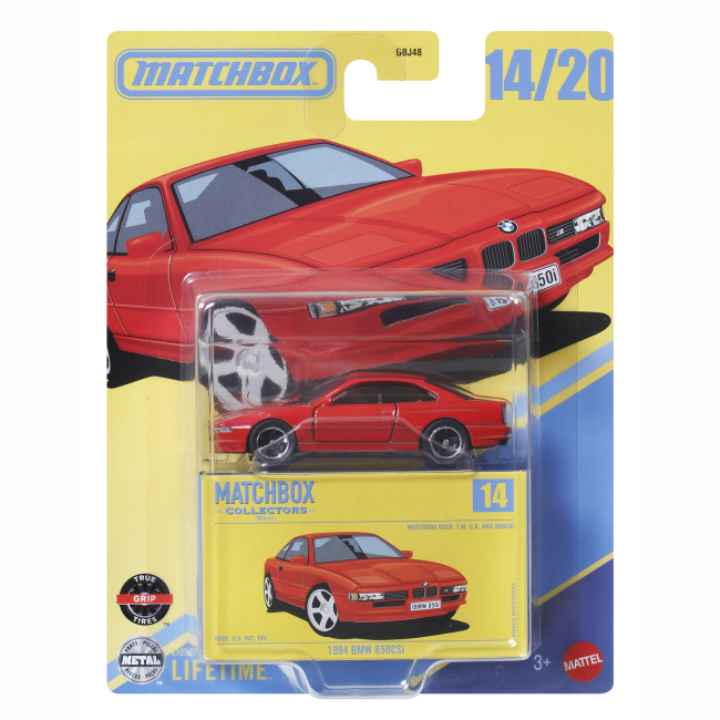 Автомодели - Автомодель Matchbox Collectors 1994 BMW 850CSi (GBJ48/JCL30)
