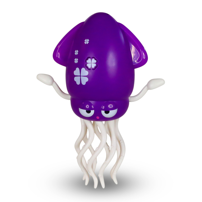 Фигурки животных - Интерактивная игрушка Tiki Wiki Кальмарини денсерини пурпурный (158-21-UA-P)