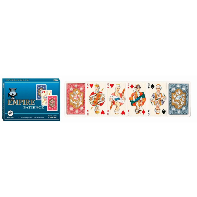 Настольные игры - Игральные карты пасьянсные Piatnik Империя 2 колоды (PT-201943)