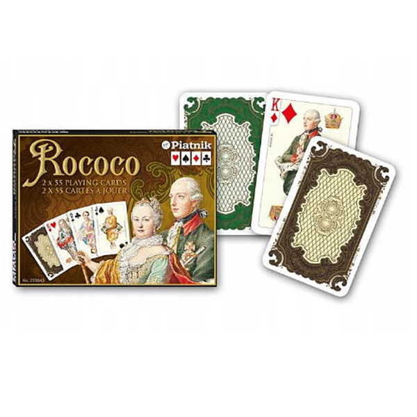 Настольные игры - Игральные карты Piatnik Рококо 2 колоды (PT-213045)