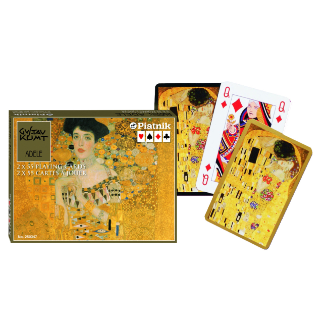 Настольные игры - Игральные карты Piatnik Климт Адель 2 колоды (PT-250347)