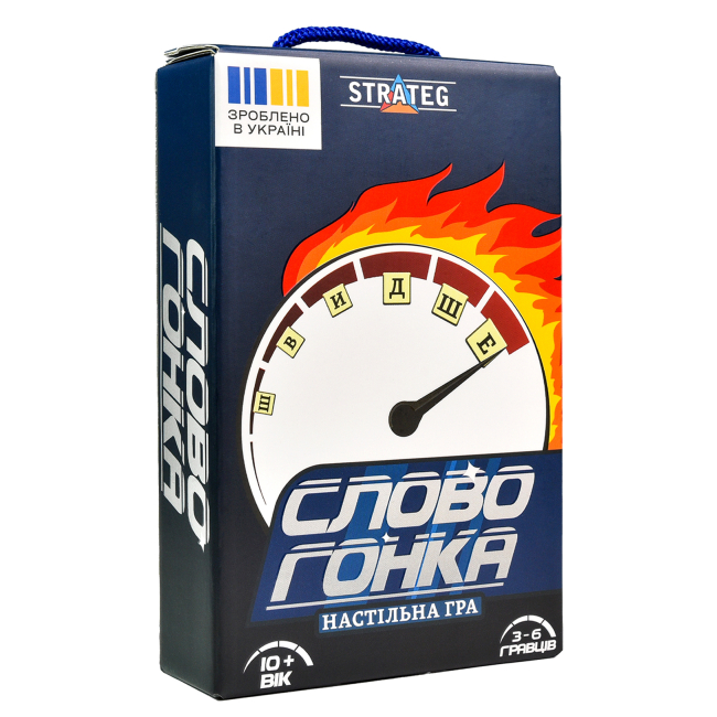 Настільні ігри - Настільна гра Strateg Словогонка (30824)
