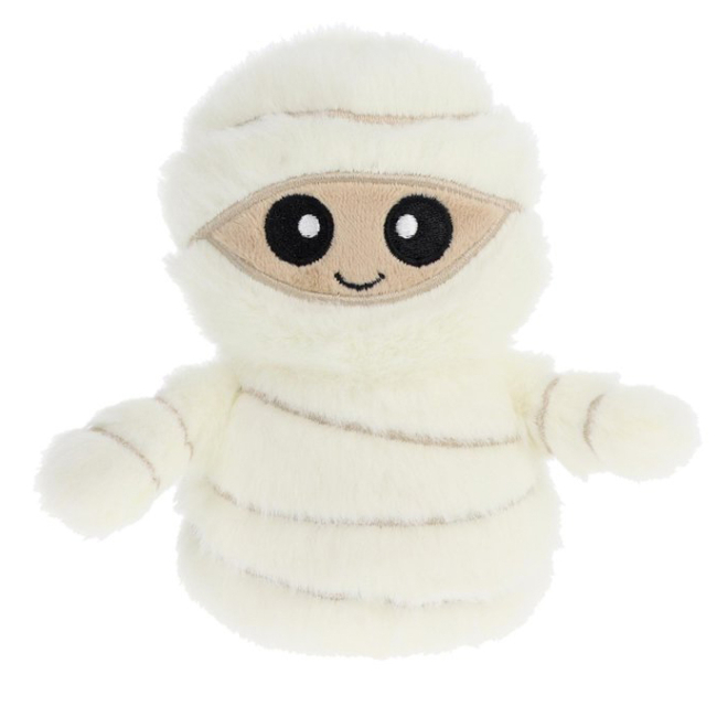 Персонажи мультфильмов - Мягкая игрушка Keel toys Keeleco Halloween Страшко белый 12 см (EH3877/1)