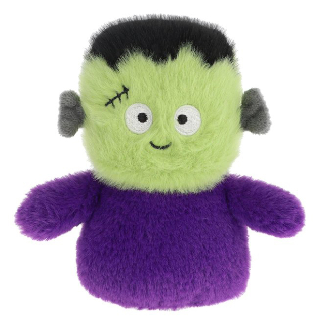 Персонажі мультфільмів - М'яка іграшка Keel toys Keeleco Halloween Страшко зелено-фіолетовий 12 см (EH3877/3)