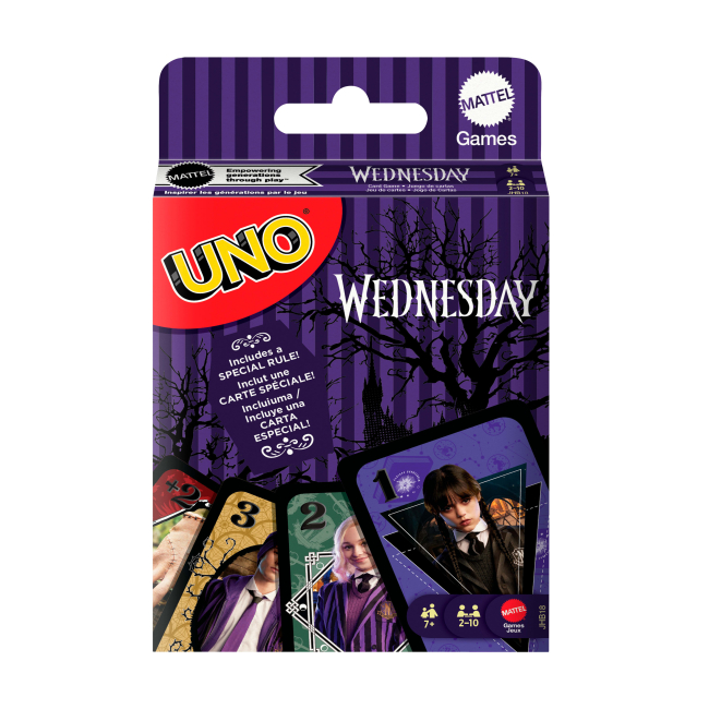 Настільні ігри - Настільна гра Mattel Games Uno Wednesday (JHB18)