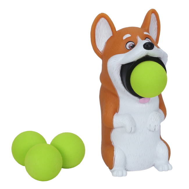 Антистрес іграшки - Іграшка-антистрес HogWild Стріляюче звірятко Коргі (HW54301)