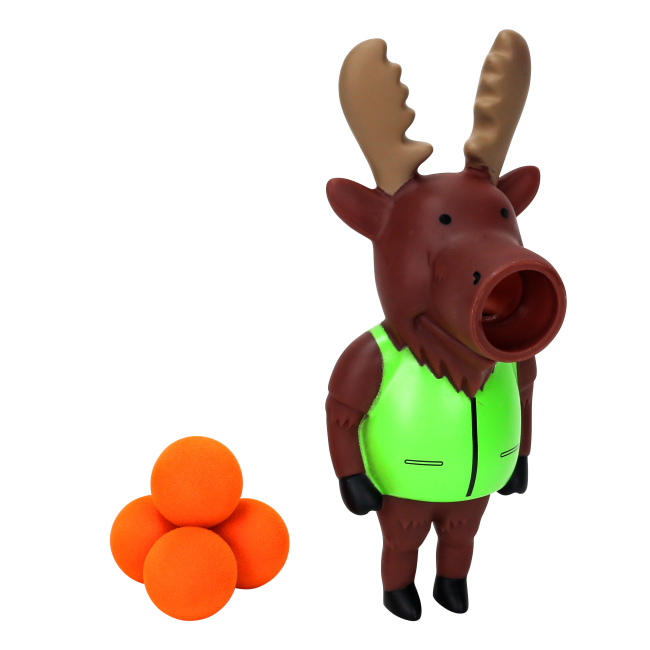 Антистрес іграшки - Іграшка-антистрес HogWild Стріляюче звірятко Лось (HW54350)