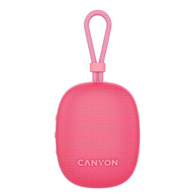 Колонки - Портативная колонка Canyon OnMove 12 5W Pink (CNE-CBTSP12PK)