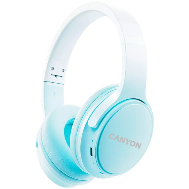 Навушники - Навушники Canyon OnRiff 4 Bluetooth Blue (CNS-CBTHS4BL)