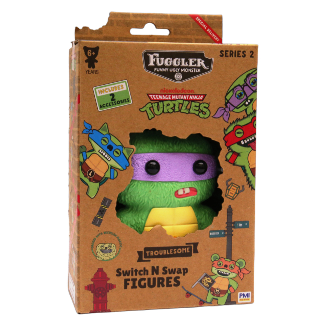 Фигурки персонажей - ​Игровая фигурка Fuggler Кастомизированная серия 2 Донателло (FG6210B)