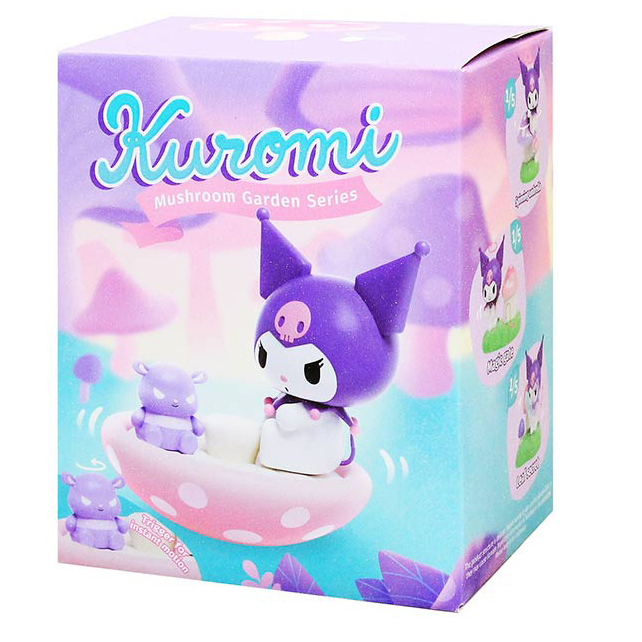 Фігурки персонажів - ​Механічна фігурка-сюрприз Pop Top Kuromi Сад грибочків (25MDL-001)