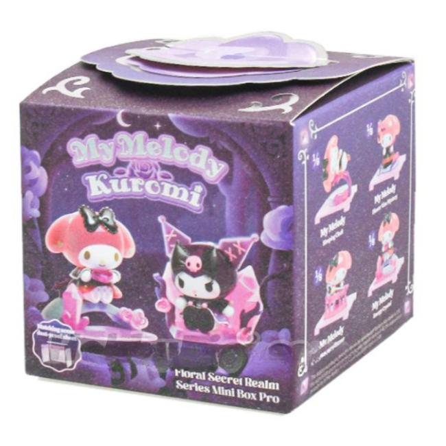 Фигурки персонажей - ​Фигурка-сюрприз Pop Top Kuromi & My Melody Цветочная тайна (25WH-003)