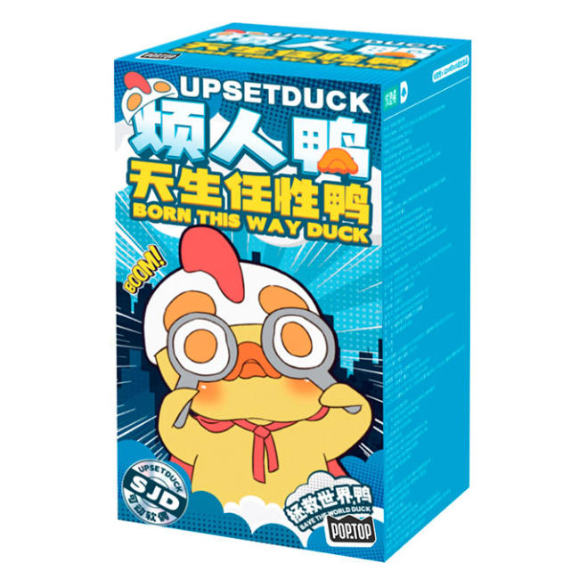 Персонажи мультфильмов - Мягкая игрушка-сюрприз Pop Top 1983toys Upset Duck Настоящее я (AP17183802000C)