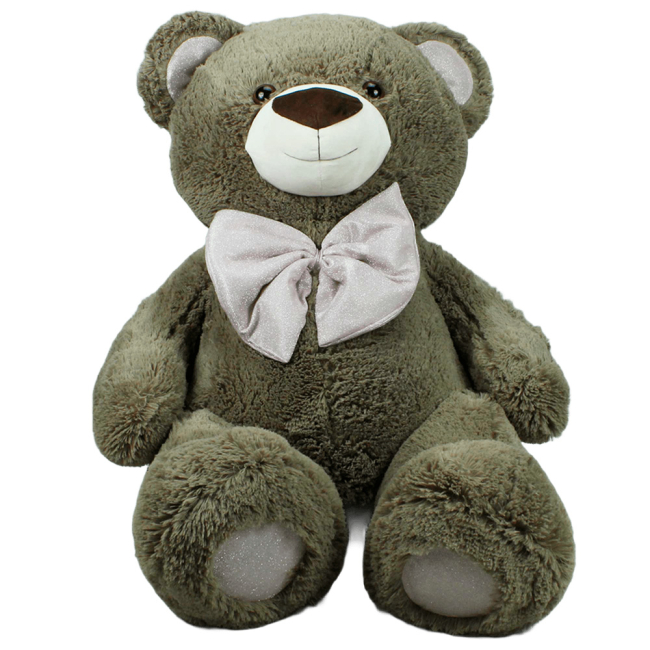 Мягкие животные - ​Мягкая игрушка Копиця Мишка Бублик 4 капучино 150 см (00002-12/4)