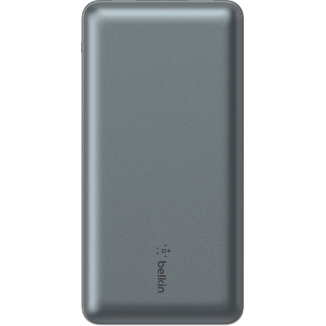 Павербанки - ​Акумулятор портативний літій-іонний Power Bank Belkin 20000мА·год 15Вт 2хUSB-A/USB-C cірий (BPB012BTGY)