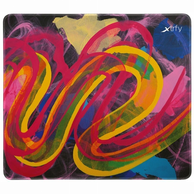 Клавіатура і миші - Ігрова поверхня Cherry Xtrfy GP4 Street Pink L рожева (XG-GP4-L-PINK)