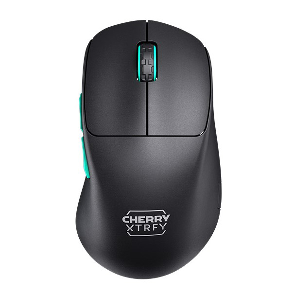 Клавіатура і миші - Мишка Cherry Xtrfy M64 WL/USB-A RGB чорний (CX-M64W-BLACK)