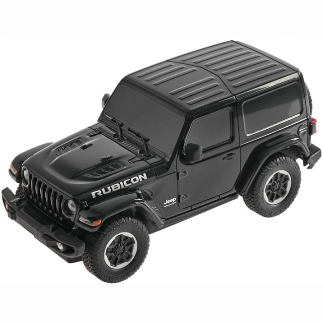 Радіокеровані моделі - Автомодель Rastar Jeep Wrangler JL 1:24 Чорний (454.00.74)