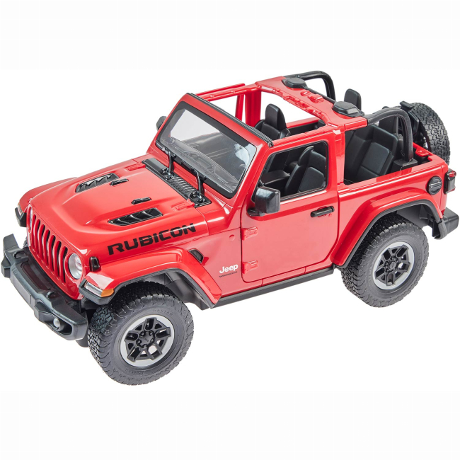 Радиоуправляемые модели - Автомодель Rastar Jeep Wrangler Rubicon 1:14 Красный (454.00.43)