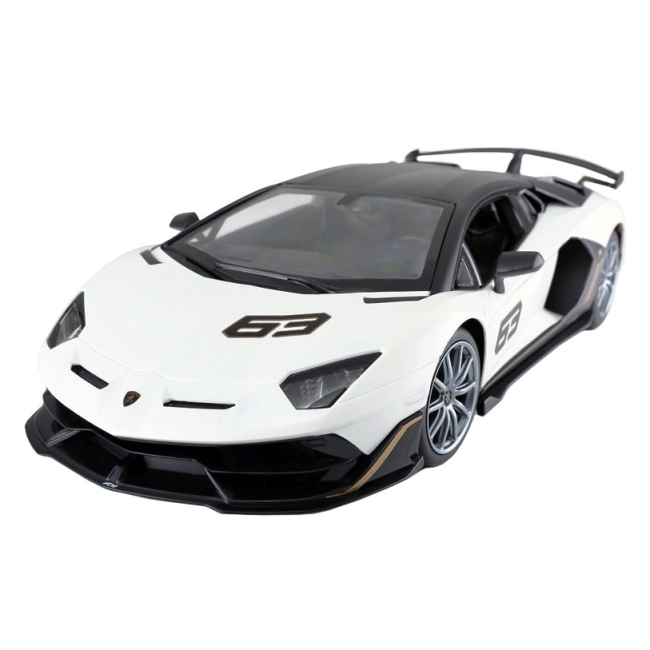 Радіокеровані моделі - Автомодель Rastar Lamborghini Aventador SVJ 96070 1:14 Білий (454.00.14)