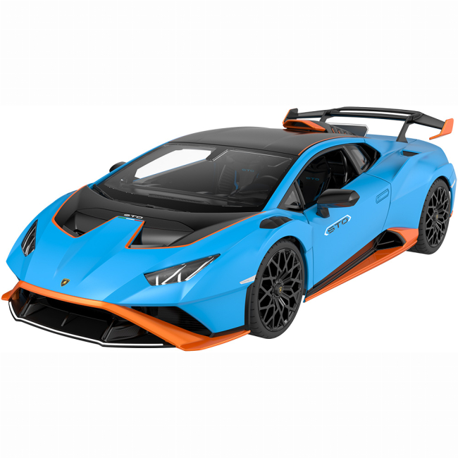 Радіокеровані моделі - Автомодель Rastar Lamborghini Huracan STO 1:14 Блакитний (454.00.36)