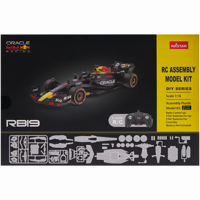 Конструкторы с уникальными деталями - Конструктор Rastar Oracle Red Bull Racing RB19 1:16 Синий (454.00.86)