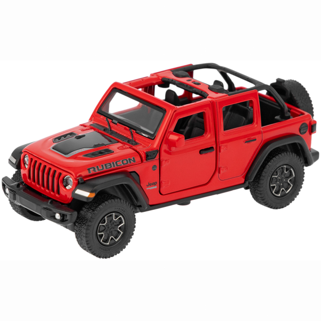 Автомодели - Автомодель Rastar Jeep Wrangler Rubicon 4xe 1:32 Красный (454.01.20)