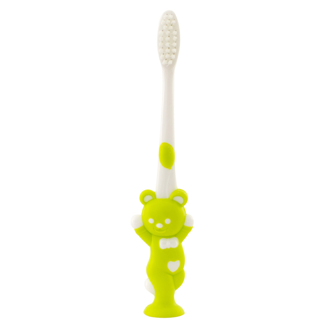 Товари для догляду - Зубна щітка дитяча Baby Team з присоскою (7202)