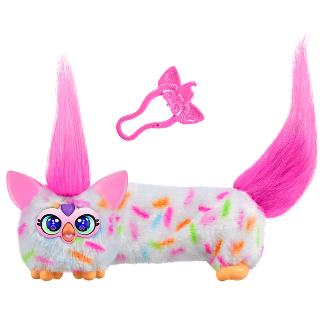 Персонажі мультфільмів - Інтерактивна іграшка Furby DJ Furblets Berry (G1777/G1781)