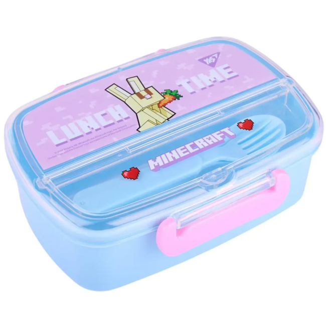 Ланч-бокси - Ланчбокс Yes Minecraft Spring з приладдям 750 мл (708370)