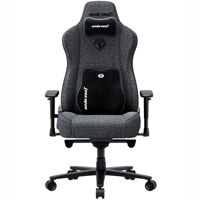 Меблі для геймерів - Крісло ігрове Anda Seat Novis Plus XL Dark Grey Fabric (AD23YC-XL-01-GB-F-G04)