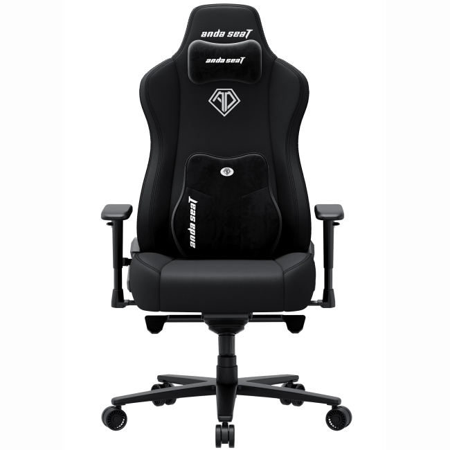 Меблі для геймерів - Крісло ігрове Anda Seat Novis Plus XL Black Fabric (AD23YC-XL-01-B-F-B04)