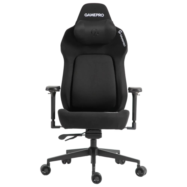 Меблі для геймерів - Ігрове крісло GamePro Black fabric (GC775B)