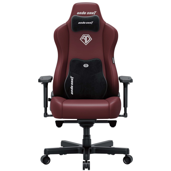 Меблі для геймерів - Крісло ігрове Anda Seat Kaiser 3E XL PVC Maroon (AD23YC-XL-09-A-PV/C-A01)