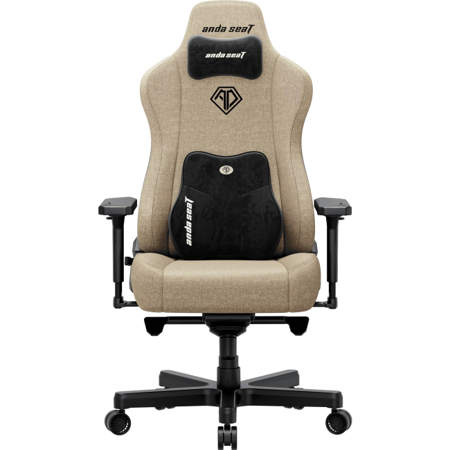Меблі для геймерів - Крісло ігрове Anda Seat Kaiser 3E XL Dark Beige Fabric (AD23YC-XL-09-H-CF-H01)