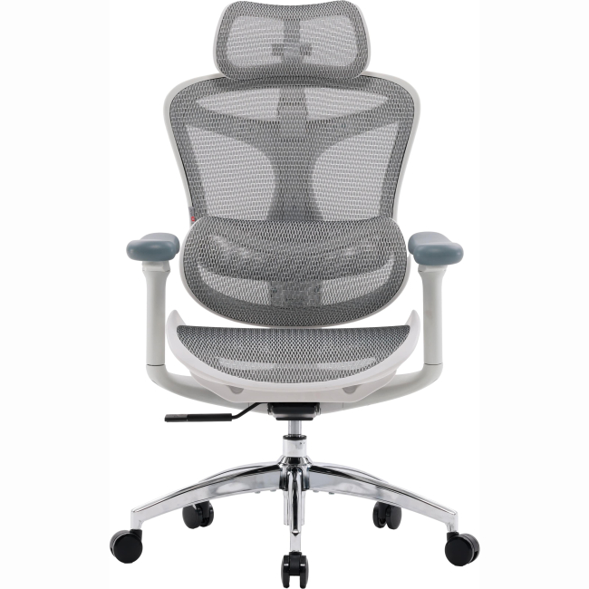 Меблі для геймерів - Крісло офісне Sihoo DORO C300L Mesh White (DORO- C300L- A3-102)