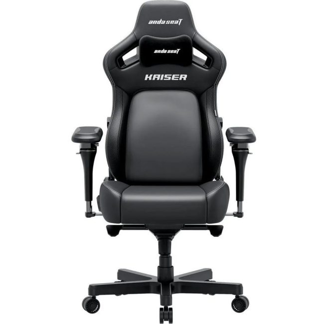 Меблі для геймерів - Крісло ігрове Anda Seat Kaiser 4 V2 Size XL Black PVC (AD12YDDC-XLL-20-B-PV/C-03)