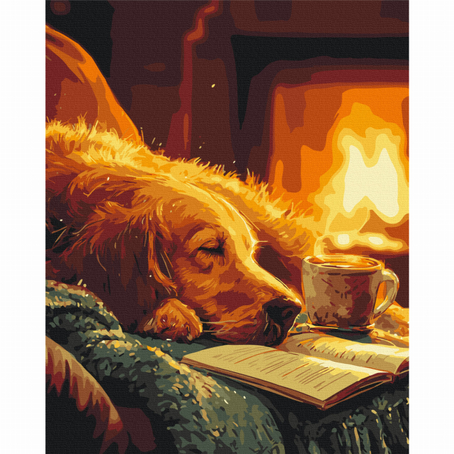 Товари для малювання - Картина за номерами Brushme Тепло вечора (BS54487)