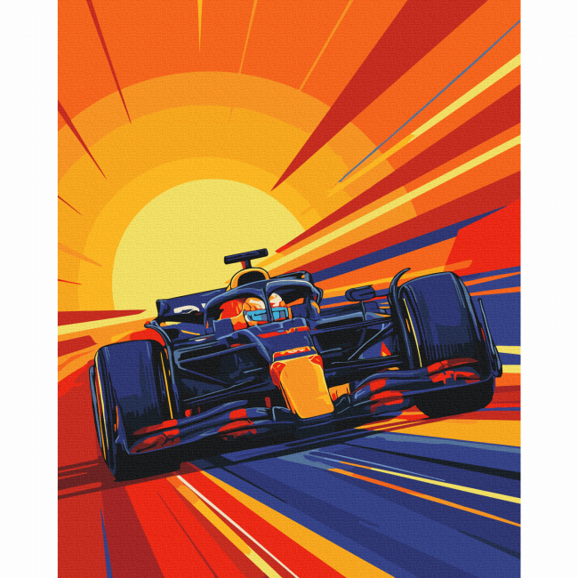 Товари для малювання - Картина за номерами Brushme Яскрава перемога (BS54508)