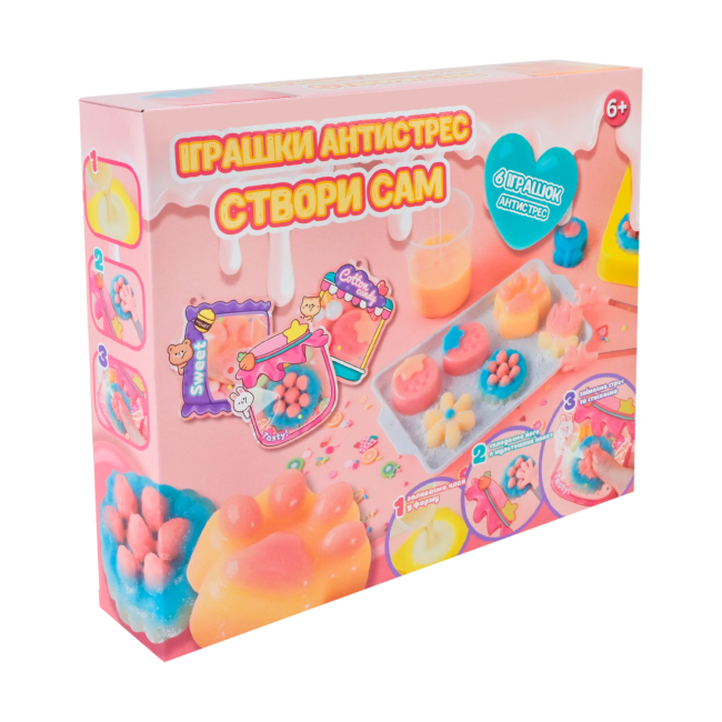 Набори для творчості - Набір для творчості Країна Іграшок Створи сам Іграшки антистрес (PL-725-18)