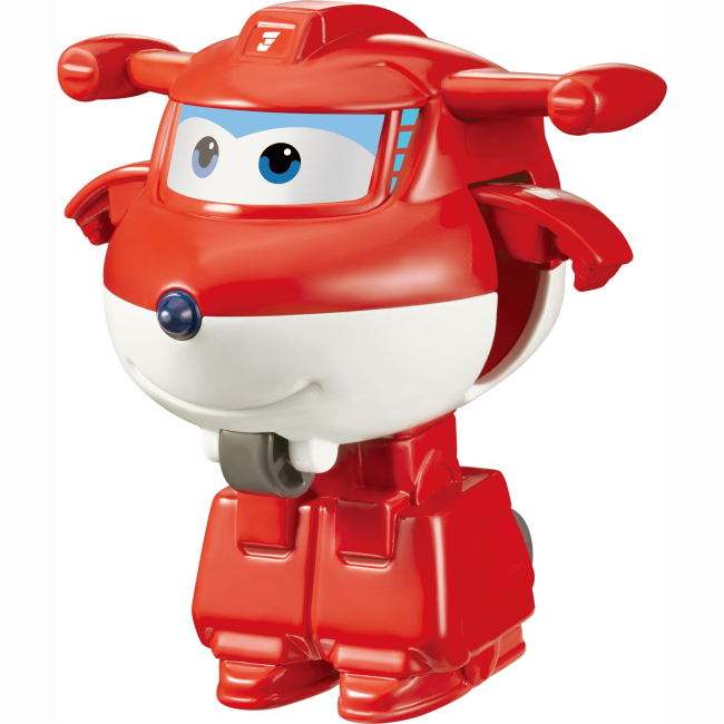 Фігурки персонажів - Фігурка-трансформер Super Wings Transform-a-Bots Джетт (EU780010)