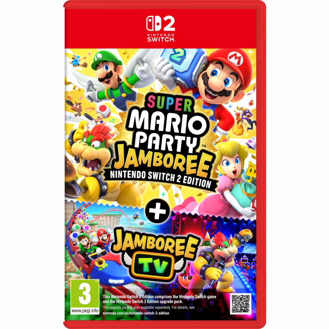 Видеоигры - Игра консольная Nintendo Switch 2 Super Mario Party Jamboree картридж (0045496312855)