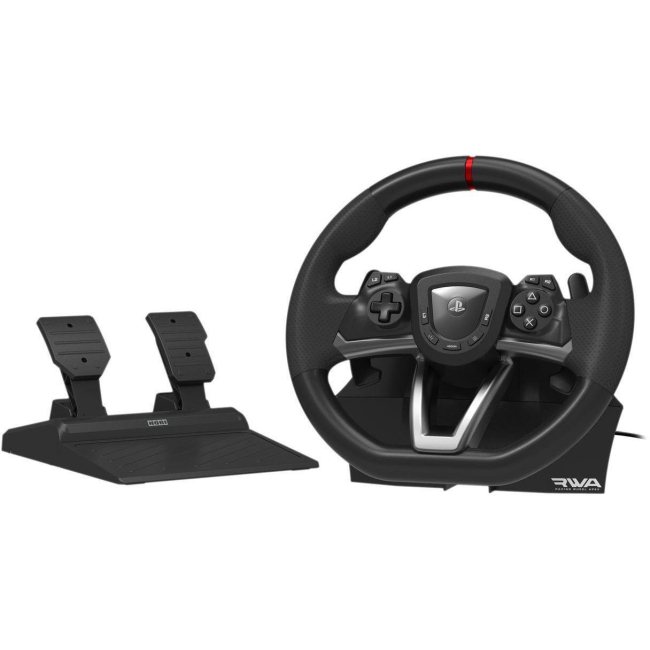 Игровые рули и контроллеры - Руль и педали HORI Racing Wheel Apex для ПК и Playstation 5 (ACC-0849)