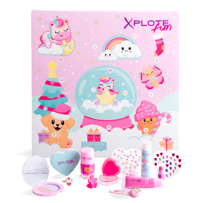 Косметика - Набір косметики Martinelia Адвент-календар Xplote Fun 12 віконець (90420)