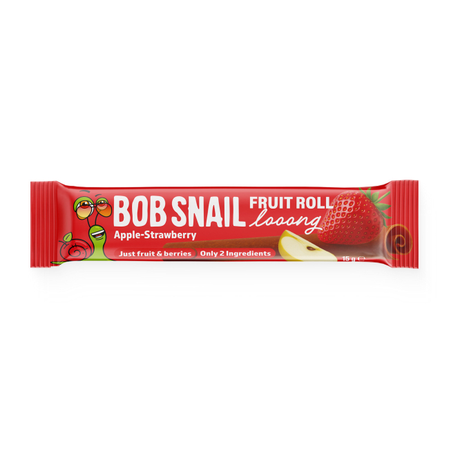 Сладости - Конфета Bob Snail Яблочно-Клубничная Дооовга (4820287102336)