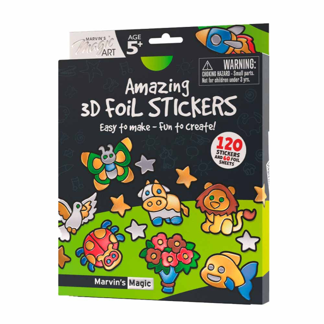 Наборы для творчества - Набор для создания 3D наклеек Marvin's Magic (0808446023412)