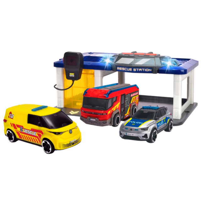 Транспорт і спецтехніка - ​​Ігровий набір Dickie Toys Рятувальна станція (3716027)