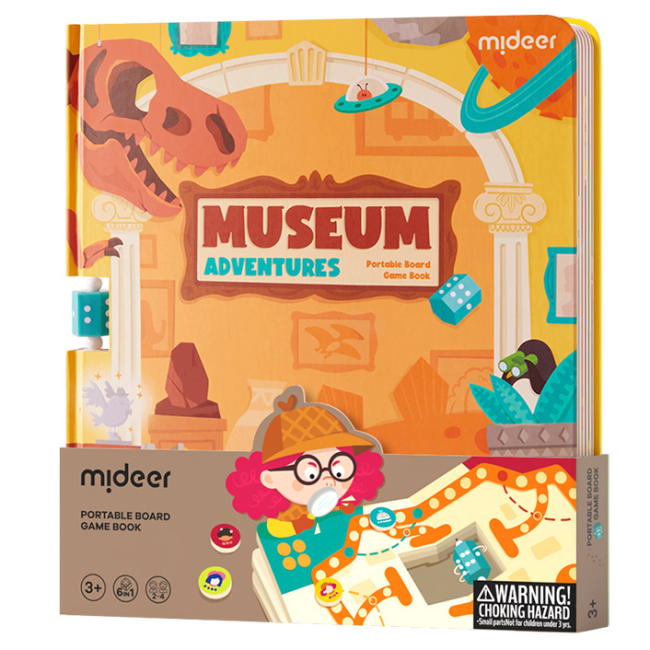 Настольные игры - Настольная игра Mideer Museum Adventures 6-в-1 (MD3360)