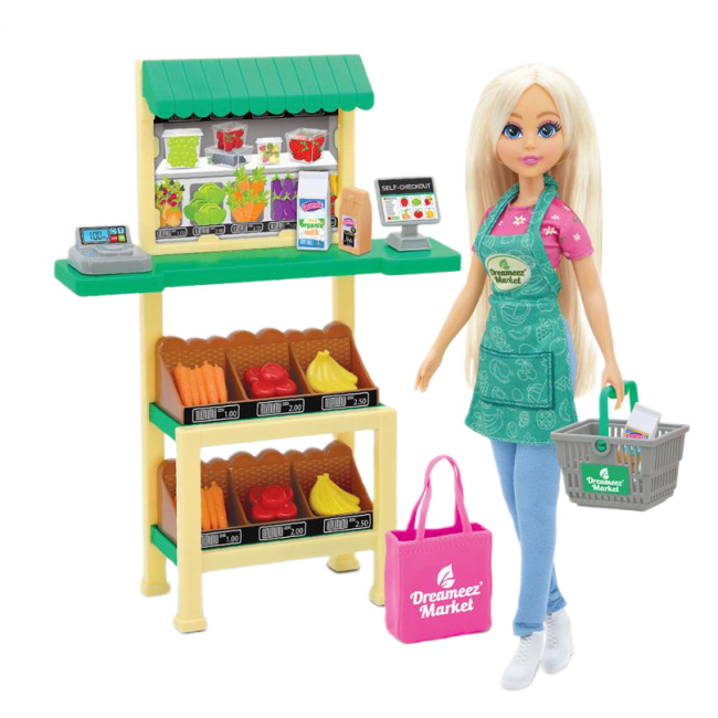 Ляльки - ​Ігровий набір Funville Dreameez Супермаркет (FV81101)